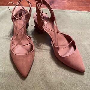 Tahari Women's Brown Strappy Heels